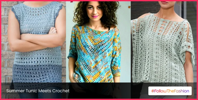 Summer Tunic Meets Crochet